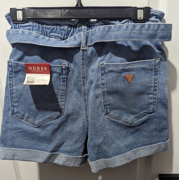 Guess Kady Paperbag High Waisted Shorts - Picture 5 of 6